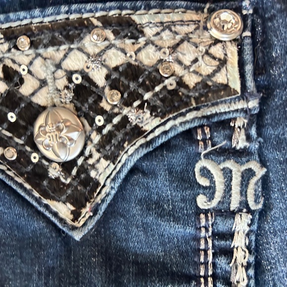 Miss Me Boot Cut Jeans 26 - Picture 10 of 12